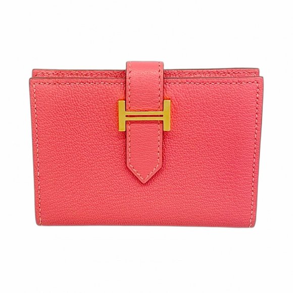 HERMES Pink Card Holder - Picture 1 of 10